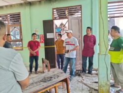 Kadis Pendidikan Sulbar Tinjau Lokasi Kebakaran di SMAN 1 Malunda