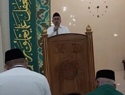 Tarawih Pertama, Bupati Majene Ajak masyarakat Untuk menguatkan Ukhuwah Islamiah