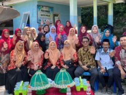 Lakukan Pembinaan, Ibu Sekda Majene Sambangi Posyandu Batu pole Lingk. Tamo’