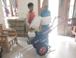 Tunjang Produksi Pangan,Pemdes Simbang Beli Alat Cultivator Untuk Pertanian
