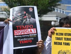 Aksi solidaritas Bela TEMPO Di Makassar Di Warnai KericuhanAksi Solidaritas KAJ Sulsel Di ASS Building Ricuh