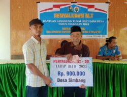 Pemdes Simbang Salurkan BLT DD Tahap III Bulan November Kepada 19 KPM