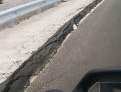 Arief Budiman: Klarifikasi Kerusakan Jalan di Tanjung Ranggas Majene, Retakan Akibat Faktor Alam.