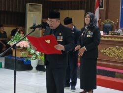 Bupati Majene,Lantik Pejabat Administrator Pengawas Pemkab Majene Tahun 2026