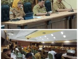 Bupati Majene,Pimpin Rakor,Bersama Pimpinan OPD Bahas SAKIP