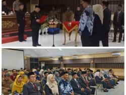 Bupati Majene Lantik 71 Pejabat Eselon II, Esalon III dan 44 Esalon IV.