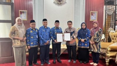 Bupati Majene Tanda Tangan MoU  dengan Poltekkes Kemenkes Mamuju