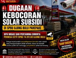 Dugaan Kebocoran Solar Subsidi di SPBU 74.911.60 Ujung Bulu Parepare Jadi Sorotan