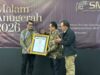 Firdaus Serahkan Anugerah SMSI 2026, Apresiasi Menteri hingga Kepala Desa Inspiratif