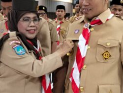 Pengukuhan, Pengurus kwarran, Kwarcab Majene Tekankan Gelar Aksi Kemanusiaan dan Sosial.
