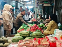 Bupati dan Wakil Bupati Majene Lakukan Sidak ke Pasar,Pastikan Harga Bahan Pokok Stabil dan Daya Beli Warga Terjaga