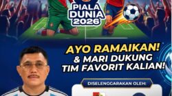 Bupati Majene Ajak Masyarakat Nobar Portugal vs Spanyol di Pelataran Boyang Assamalewuang