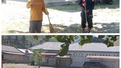 UPTD Pasar Sendana Gelar Aksi Bersih Lingkungan, Mendukung Majene “Mapaccing”