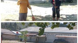 UPTD Pasar Sendana Gelar Aksi Bersih Lingkungan, Mendukung Majene *Mapaccing”