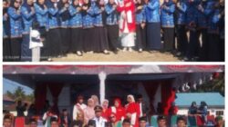 UPTD Puskesmas Tammerodo di Bawah Pimpinan Hj.Nurani,Memiliki Dedikasi dan Pengabdian di Upacara HUT ke-81 RI