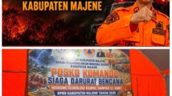 BPBD Majene ; Butuh Tambahan Armada Damkar dan Relawan, Untuk Tangani Karhutla di Beberapa Titiik