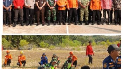 Bupati Majene Pimpin Simulasi Penanganan Bencana di Makodim 1401 Majene