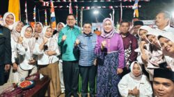 Bupati Majene Hadir Di Tengah Kegembiraan Malam Pesta Rakyat,HUT ke-81 RI di Pamboang,