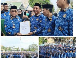 Bupati Majene Serahkan Perpanjangan Perjanjian Kerja 2.479 PPPK Penuh Waktu