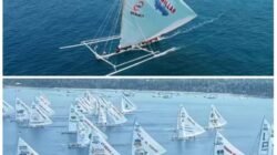 Perahu Sandek Bissmillah Juara I Etafe Sendana Pamboang