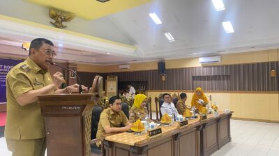 Kejar Adipura 2026,Bupati AST Kerahkan OPD dan Bersih-Bersih Kota Majene