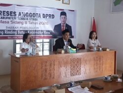 Leonardus Gowarto Palayukan, SH Anggota DPRD Toraja Utara Gelar Reses Di Lembang Rangi Batu