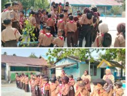 SD Negeri 17 Galung-Galung Gelar Latihan Rutin Pramuka Setiap Sabtu.