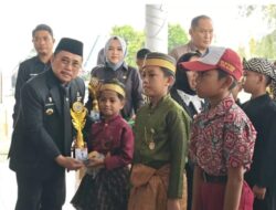 Bupati Majene Beri Penghargaan,Siswa di Selamatkan Bahasa Mandar dari Kepunahan Lewat FTBI